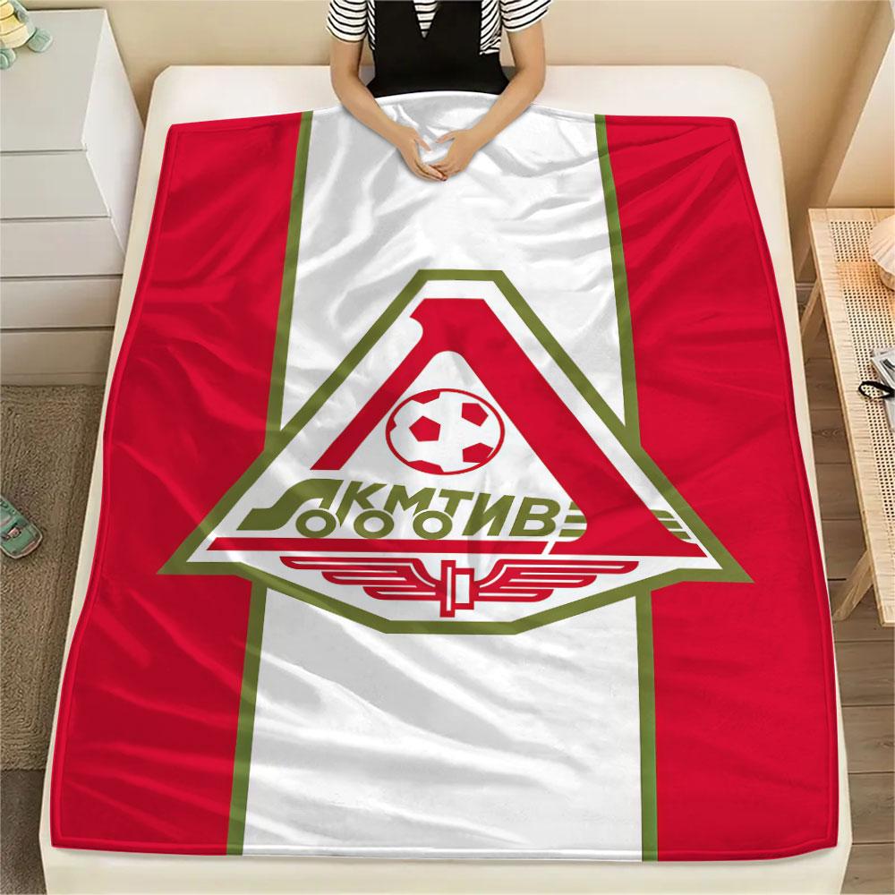 1PC Lokomotiv Moscow Power Blanket, High quality Comfortable for All Seasons, Home Decor, Warmth and Comfort
