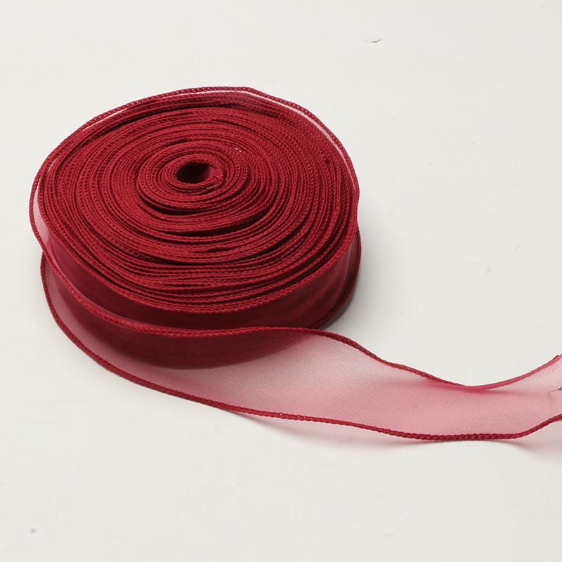 Coreless Iridescent Fishtail Satin Ribbon for Bouquet Packaging