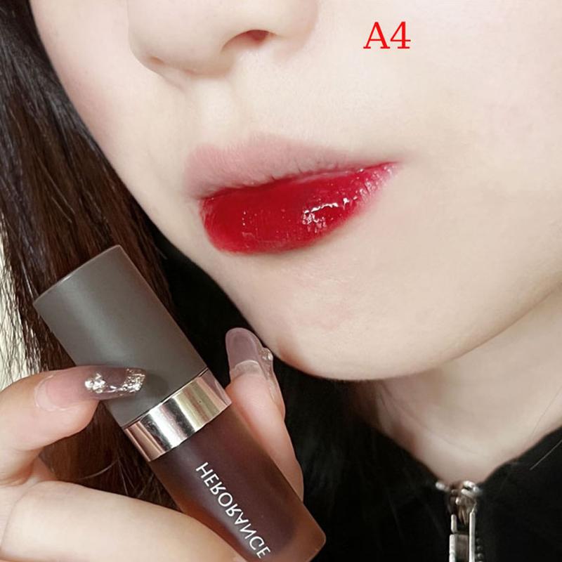 Herorange Glacier Mirror Water Glazed Lip Glaze Moisturizes And Moisturizes, Forming A Film That Is Not Easy To Fade A4