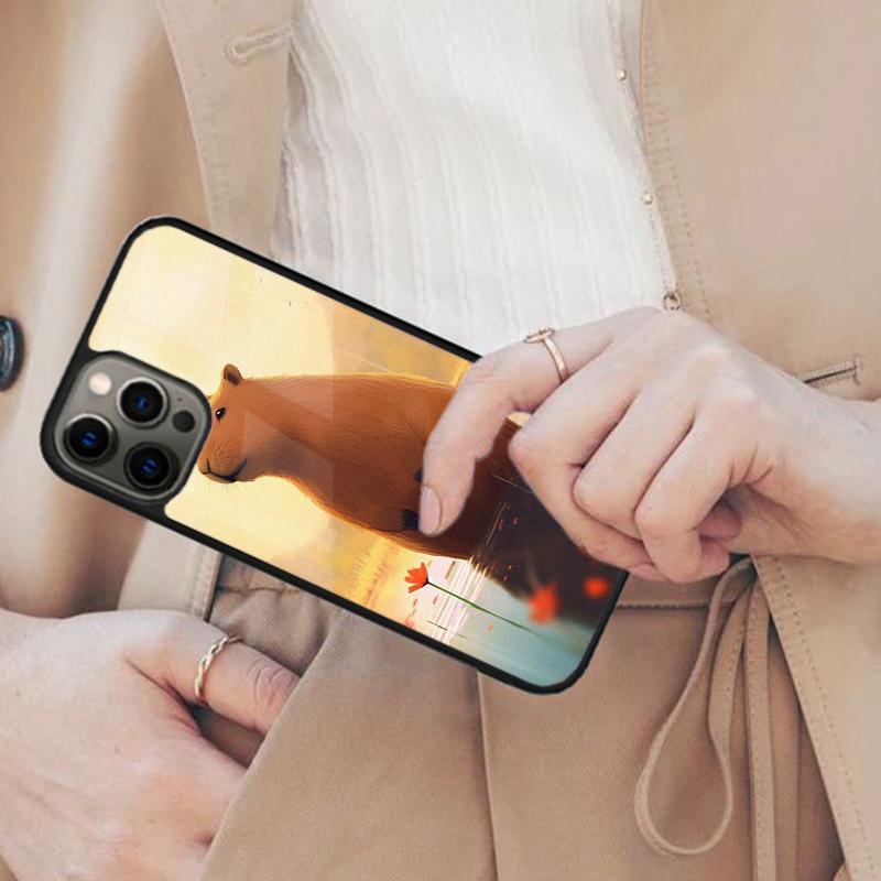 

Capybara Cute animal Magnetic Phone Case For APPLE iPhone 17 Air 16 14 13 12 Pro Max 15 Plus Wireless Charge With MagSafe Cover iPhone 14