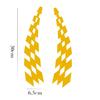 2Pcs Plaid Flag Racing Auto Aufkleber Rad Augenbraue Sicherheit Reflektierende Aufkleber Dekor