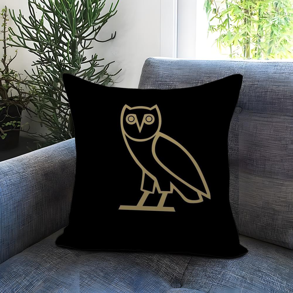 Luxury O-OvO O-OWLS Cushion Cover Comfortable Reversible Pillow Cover Ideal for Car Sofa Bedroom & Beyond