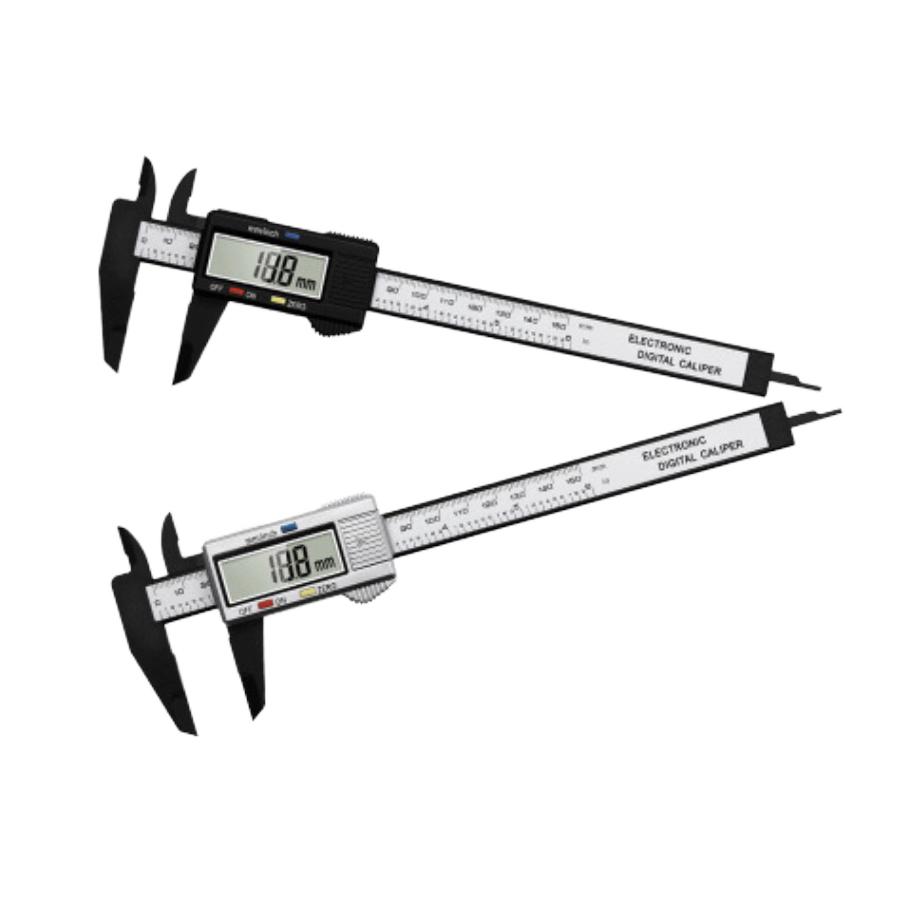 Digital Vernier Caliper with LCD Electronic Altimeter Micrometer Plastic Ruler 0-150mm 0-100mm DIY Hand Tool for Measuring