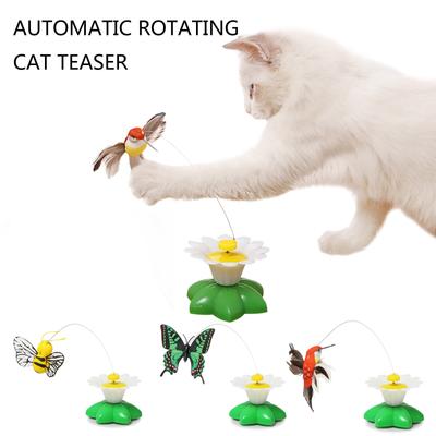 Cat Toy, Upgraded Interactive For Indoor Cats, Pet Exercise Toy Kittens Self Play Automatic  Teaser Wand