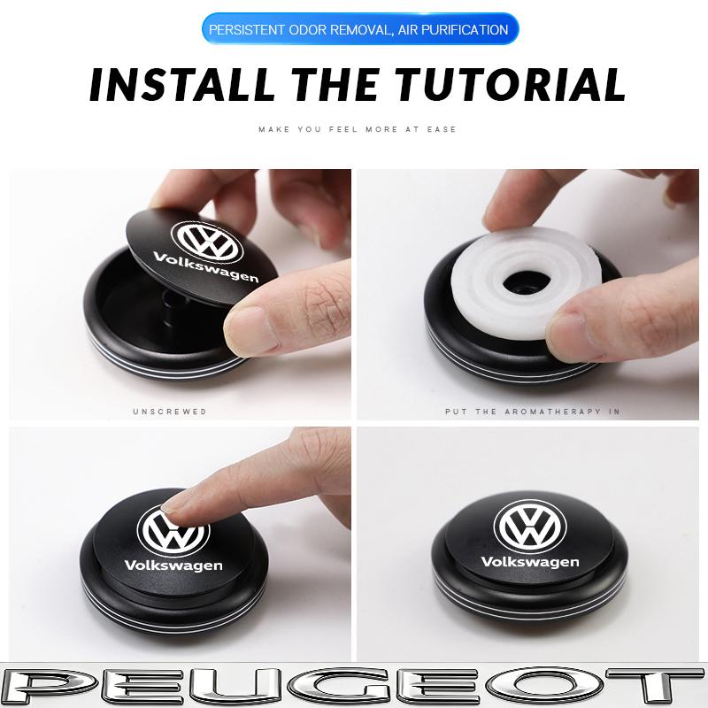 For Car Air Freshener Perfume Diffuse Accessories For VW Golf Tiguan T-Roc Polo Passat ID.4 T-Cross ID.3 Taigo ID.7 Atlas Beetle EN1 V2