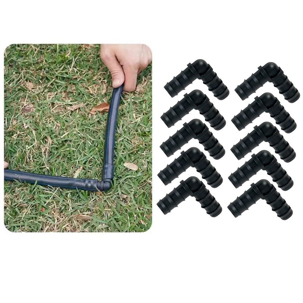 Garden Tube Joiner Inline Barb Fitting Weather Resistant Design Easy Installation Efficient Drip Irrigation System