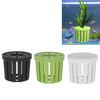 4 Piezas Maceta Paisajismo Acuario Pecera Vasos para Plantas Soporte Taza de Red Estable para Acuario Almacenamiento de Plantas Hidropónicas Cestas Fijas