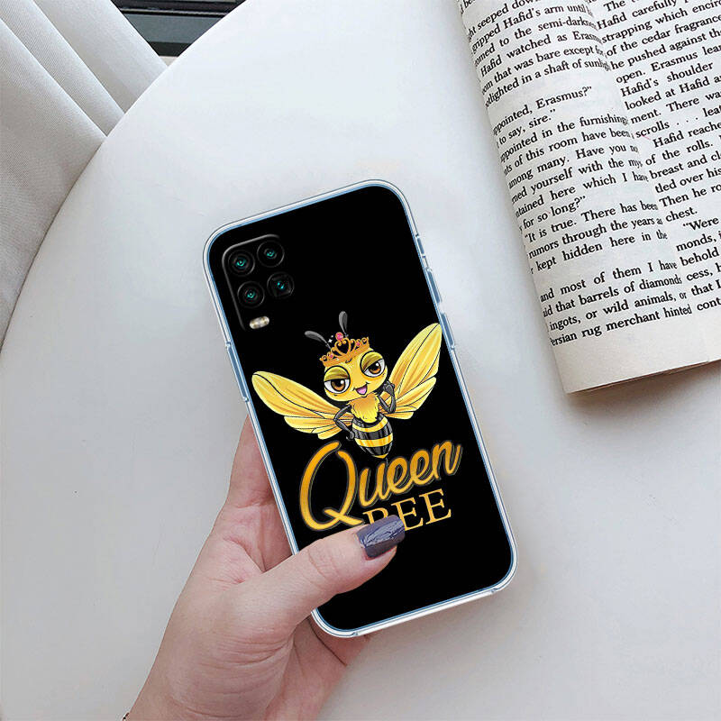 MH20 Bees Cartoon Case for Motorola E7 G6 G7 G8 G9 Plus Power Play G10 G20 G04 E30 E40 E22 E20 E13 E15 G22 G23 G05 G75 G35 G55