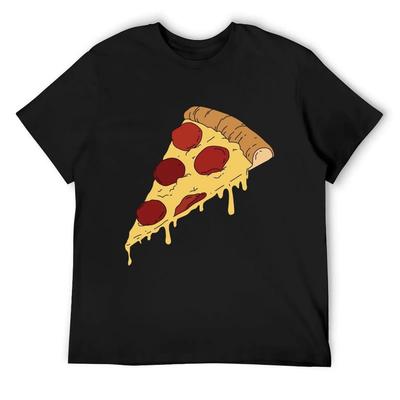 Pizza Slice T-Shirt Luxury Man Graphic T Shirts Anime T-shirt Baggy Shirts Mens T Shirts