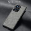 Phone Case Honor 90 GT, Honor 90 GT Full Lens Protection, Silicone Soft Edge, Shockproof, Ultra-Thin, Simple And Leather Texture Case, Misty Blue