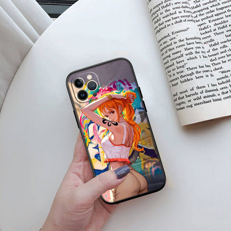 MH120 One Piece Nami Phone Case for Motorola Moto Edge 60 60s 70 G86 G56 G54 E14 G04S G45 G54 G64 S30 S50 X30 X40 X50 Pro Power Tylus
