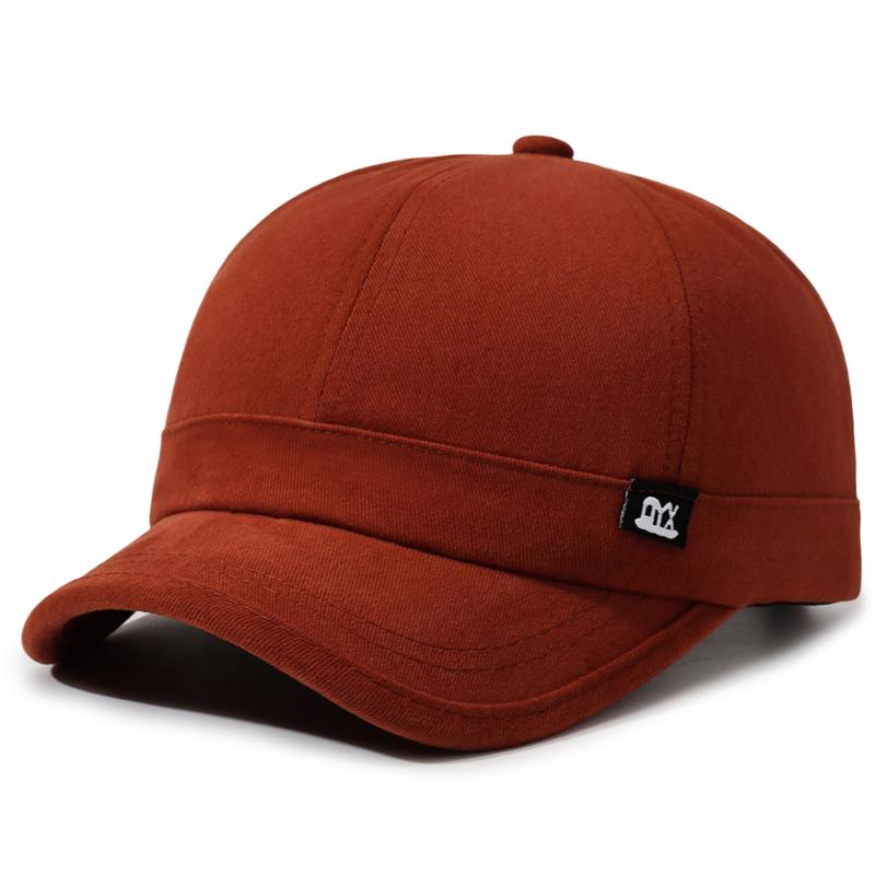 Men's Baseball Cap Short Brim Cap Sunshade Cap Outdoor Hat