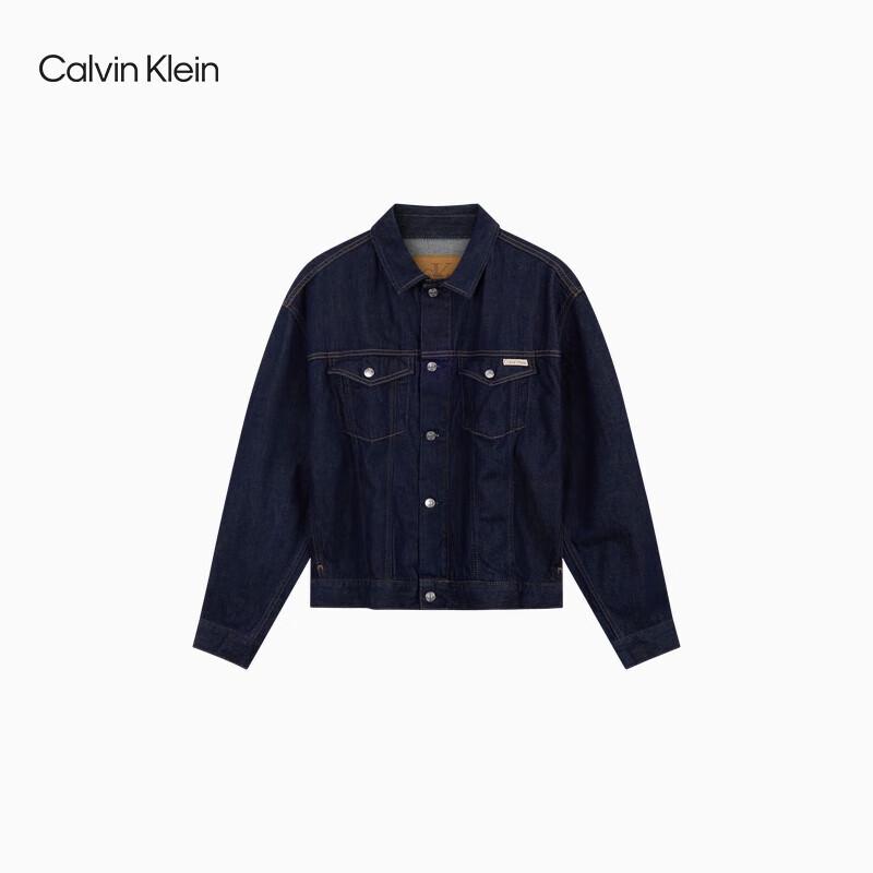 Calvin Klein Jeans Men's Classic Rivet Denim Jacket