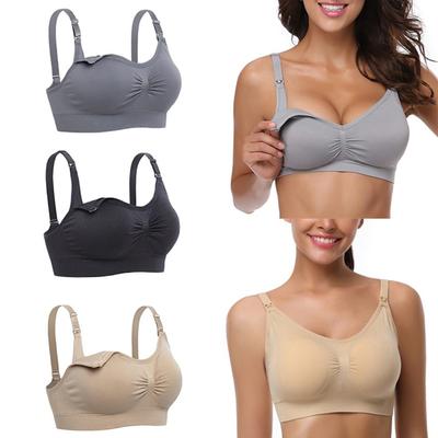 Nursing Bra Maternity Clothes for Pregnant Women Pregnancy Maternity Bra Breastfeeding Lactation Maternal Underwear Things Bras