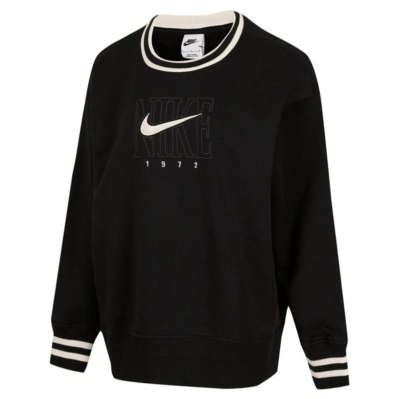 New Nike Sportswear Phoenix Fleece Women's Oversized Graphic Crew Neck Sweatshirt HJ0950-010