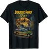 Jurassic Park Vintage T-Rex Ausbruch Grafik T-Shirt Unisex T-Shirt
