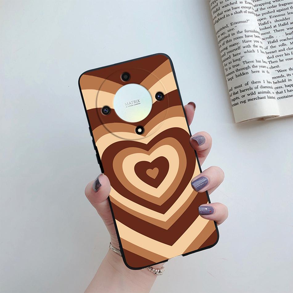 Case For Honor X9a X9b 5G Cover Silicone Soft Fashion Flower Back Shell Coque For Honor X9a X9b X9 a X 9 B 2023 Phone Case Funda