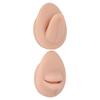 Simulated Silicone Mouth Tongue Model Simulated Human Mouth Lip Tongue Stud Display Model Set Medium Skin Color