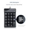 19 Keys 2.4G Wireless Numeric Keyboard Wired Keyboard Mini USB Numeric Keypad  Accounting Supplies