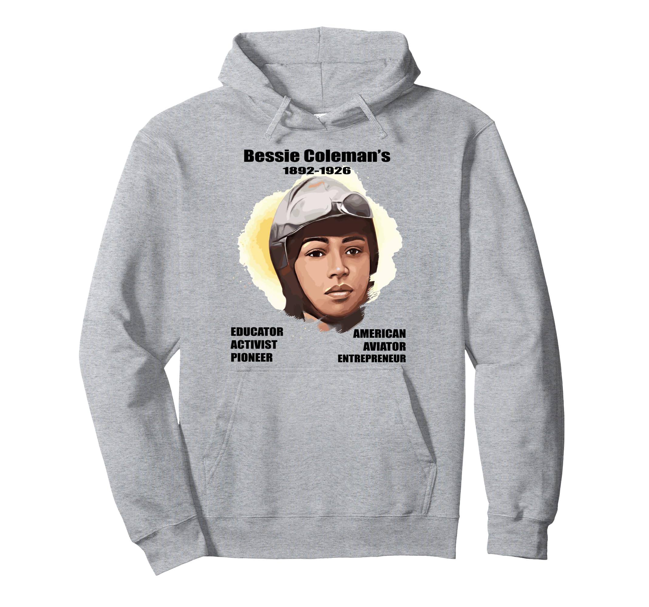 

Bessie Coleman full-color hoodie