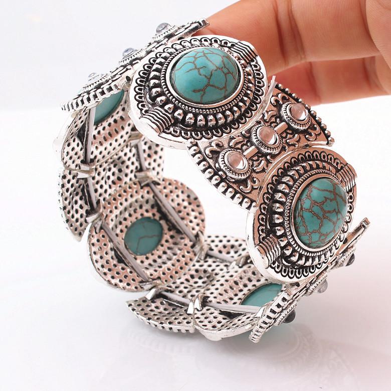 Style Bohemian Turquoise Bracelets Women Hand Jewelry Fashion Gifts Elegant
