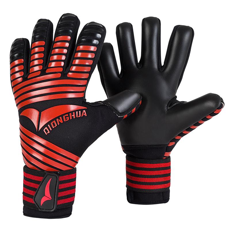 Adult Soft Design Unisex Soccer Goalkeeper Gloves Thickened Latex Football Goalie Gloves Lightweight Non-slip Goal Keeper Glove