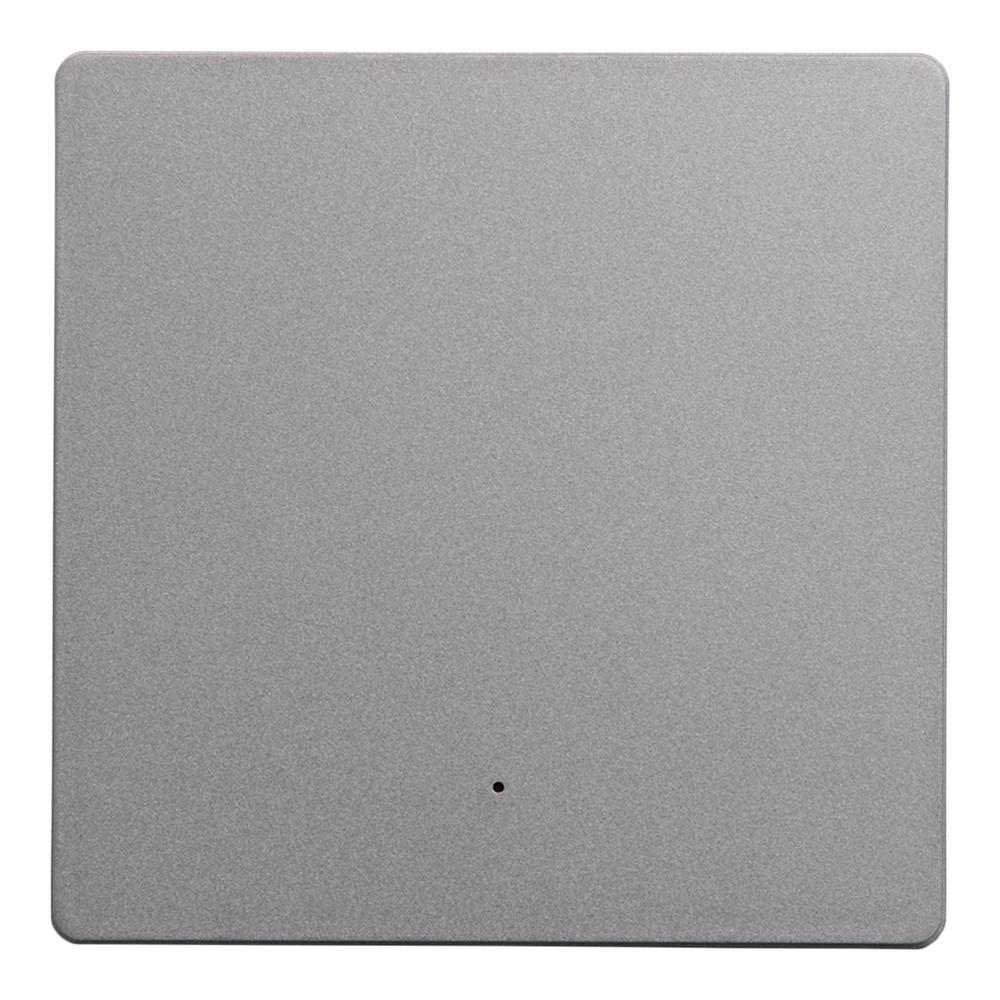 A2 EU Standard for Tuya Zigbee Smart Light Switch ODM Neutral Wall Control Home Automation for Zigbee Smart Switch Max. 10A Eu Standard&1 Gang серый
