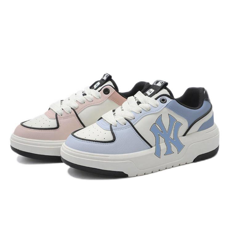 

MLB Chunky Liner Abrasion Resistant Low top Skateboard Shoes Unisex Blue Pink 3ASXCA12N-50WHS(Team183-) 39