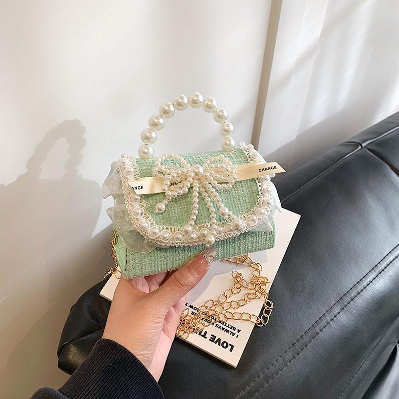 Cute And Stylish Red Girls' New Year Bag With Adorable Bow For Kids And Toddlers