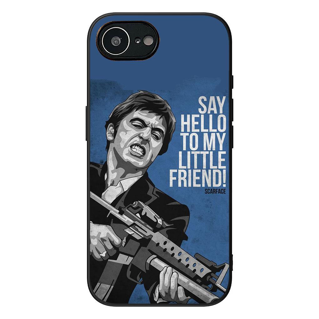 Phone Cover for Samsung Galaxy Note 20 9 8 S8 S10 S9 Plus A54 A33 A21S A31 M21 S10E A17 Case Scarfaces Al Pacino Tony Montana