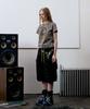 THEVINYLHOUSE Three-Quarter Dart Pants Black