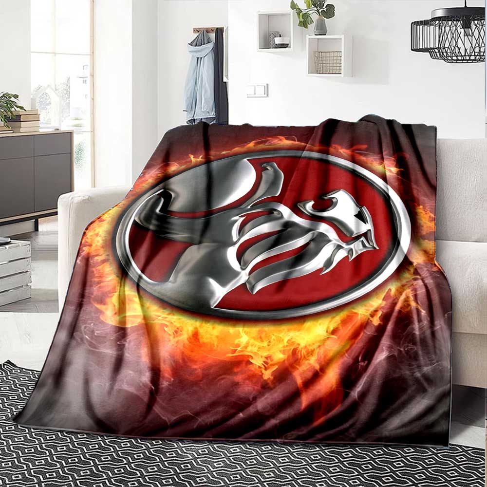 Holden Symbol Blanket Warmthful Decor Blanket Perfect for Picnics Sofa Couch Office Bed Picnics Modern Style Best Holiday Gift Y20