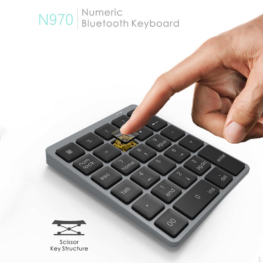Buy Bluetooth Numeric Keypad Financial Accounting Number Pad for