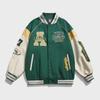 Jaqueta de Beisebol Masculina Estilo Coreano com Contraste de Cores Primavera/Outono 2024 - Look Americano Moderno que Combina com Tudo