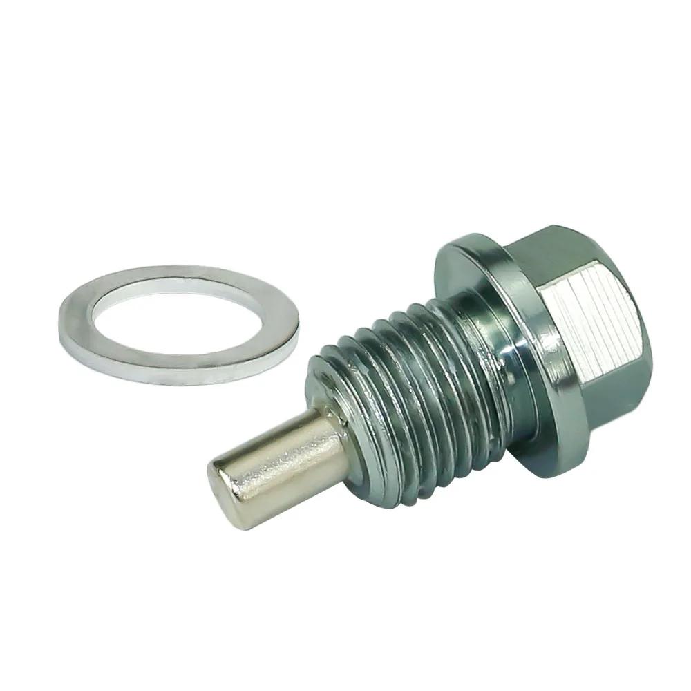 M14*1.5 Aluminum Neo Chrome Magnetic Oil Drain Plug Oil Drain Bolt Oil Sump Drain Plug Nut