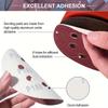30PCS 5 inch (125mm) round sandpaper, 8-hole sanding sandpaper, 60/80/100 mesh, suitable for polishing