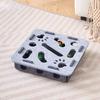 Cat Scratch Maze Toy Interactive Felt Maze Nail File Self-Play Maze Box with 3