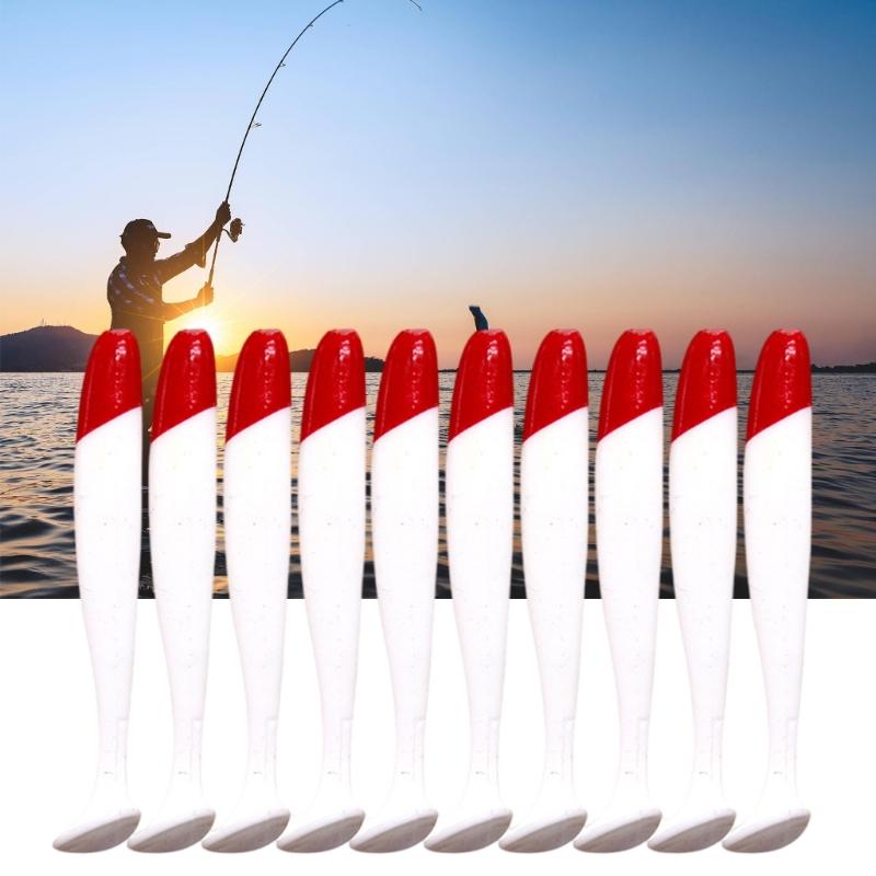 5.5-12cm Fishing Lure Swim Baits Fishing Lures Paddle Tail Swimbaits Artificial Worm Baits T Tail Baits