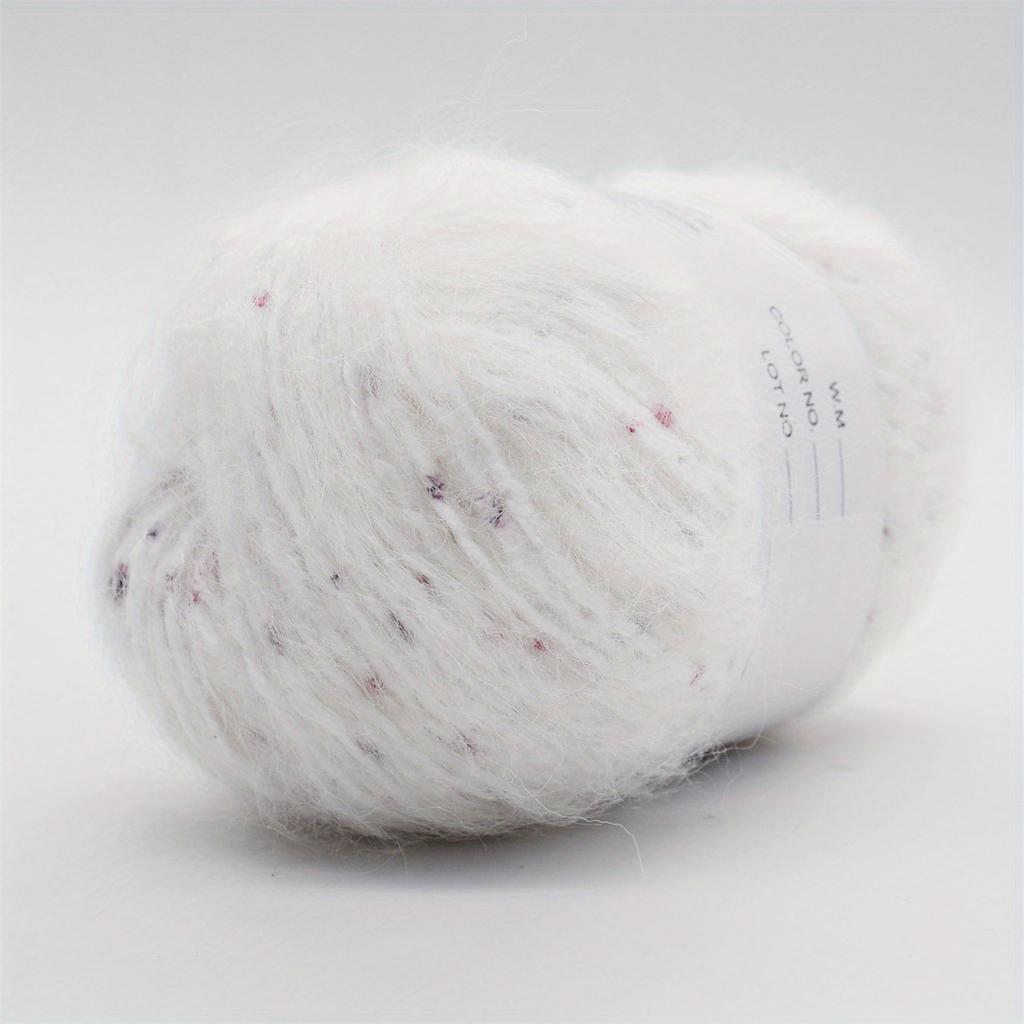 6-Pack Soft Cashmere Wool Acrylic Blend Yarn (50g/280m Per Skein) Multi-Color for Knitting & Crocheting Sweaters 3.5-4.5mm Needle/Hook Handmade Yarn