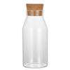 Barattoli in Vetro per Alimenti ZISIZ da 900 ml con Tappi in Sughero (2 pacchi)
