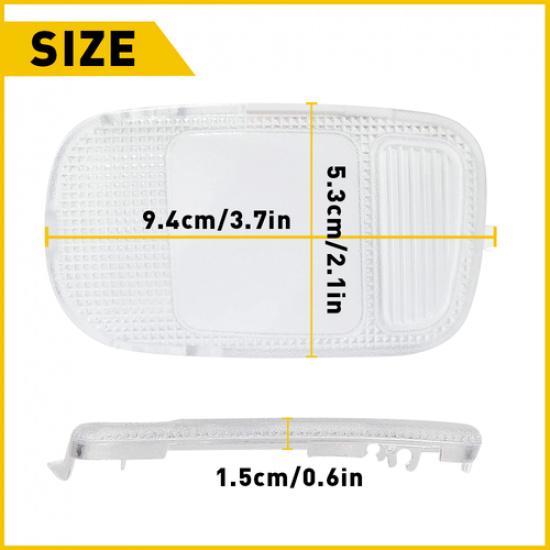 For Dodge Ram 2500 1500 3500 Overhead Clear Dome Map Light Cover Interior L+R EA