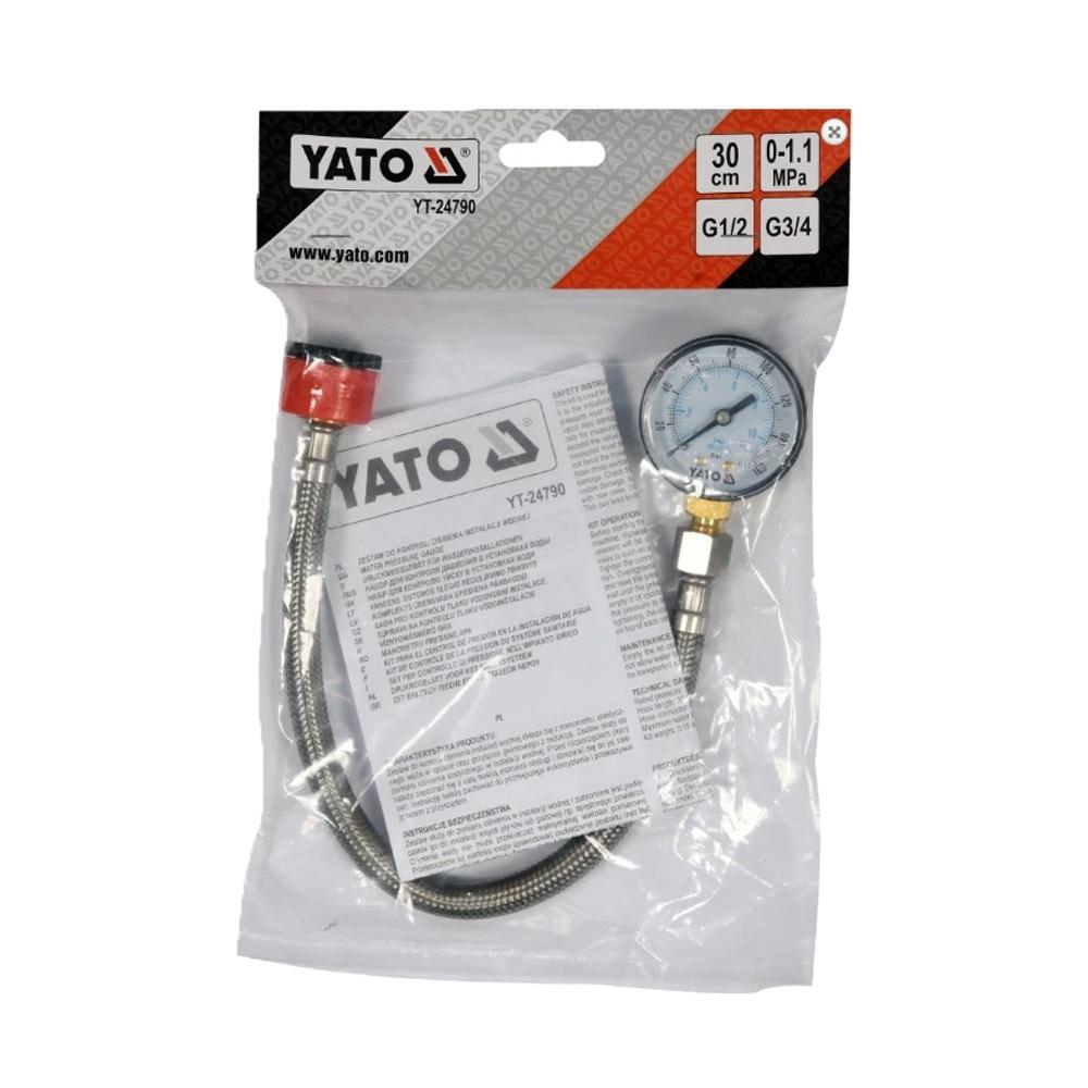 Yato Water Pressure Test Gauge