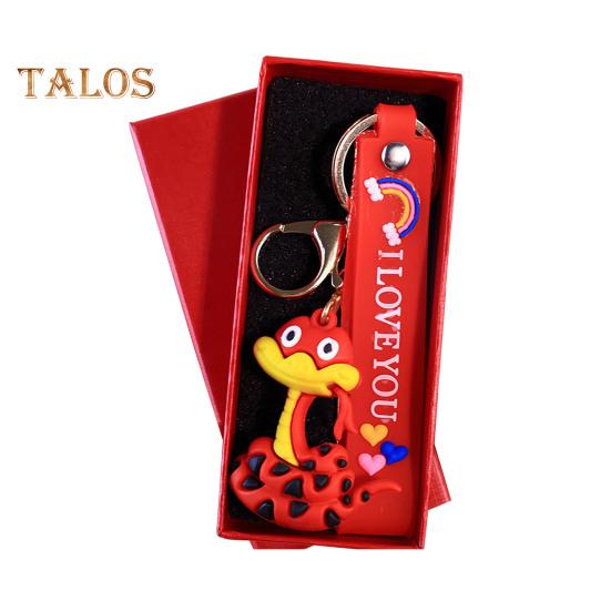 

Брелок в виде змеи с ремешком на удачу на год змеи брелок для автомобиля сумка подвеска аксессуары красный