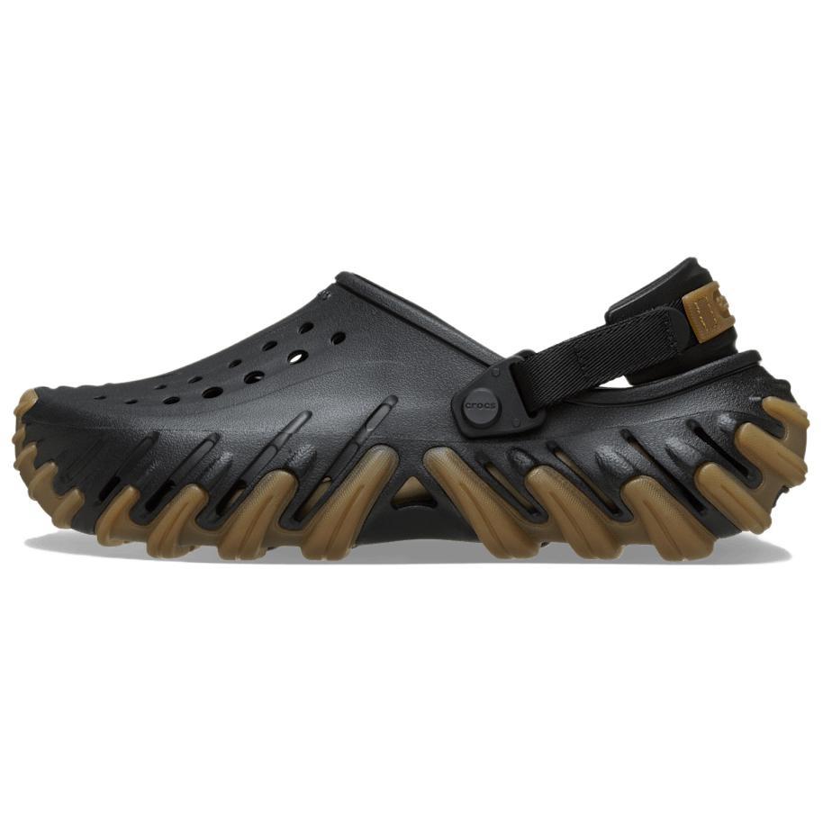 Crocs Echo Clog Black Gum Men s 211675-001 EU 34-35