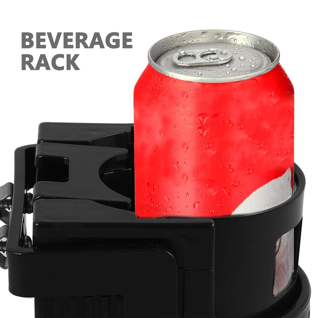 ABOOFAN Drink Holder, Car Air Conditioner Vent Round, Stylish, Plastic Cup Holder, Funny, Easy Installation, Convenient To Use, Black