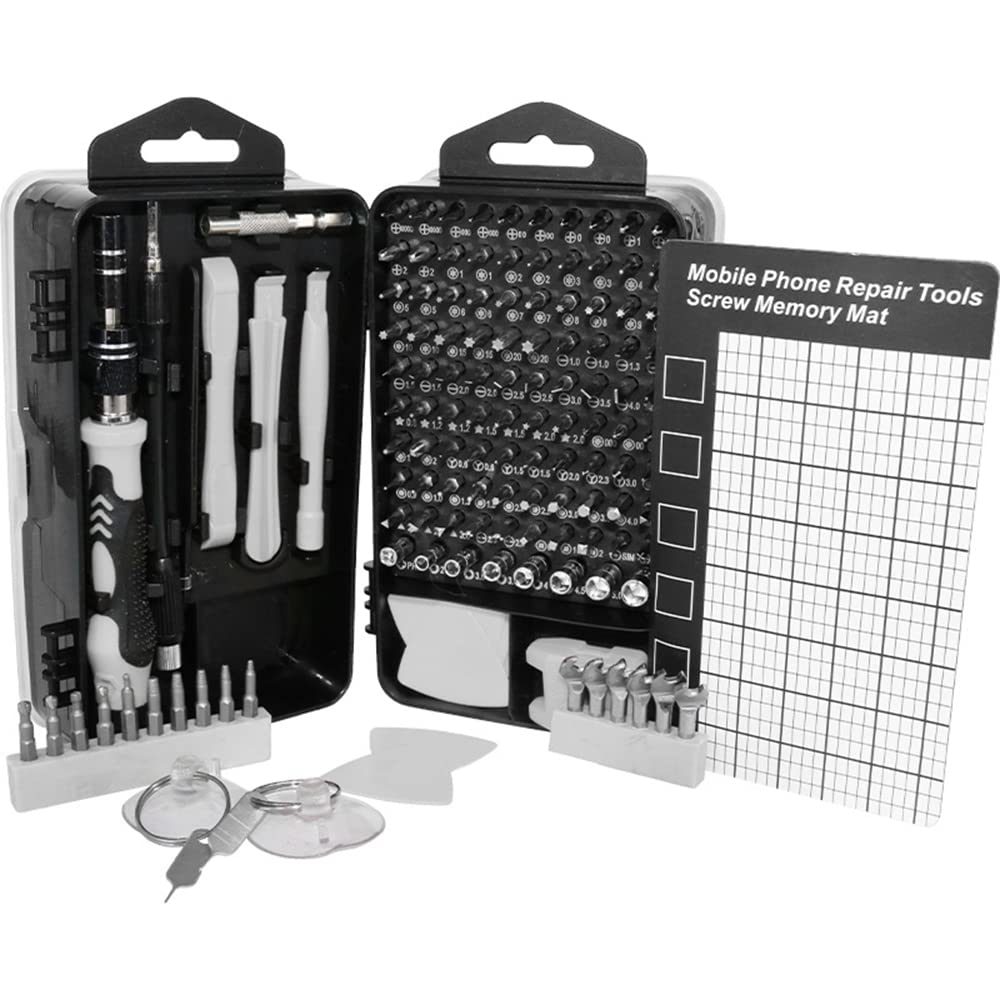 Sada šroubováků 135v1 Šroubovák z legované oceli Torx U typ Y typ Hvězda Trojúhelníkový Demontážní Špachtle Křížový Plochý Hvězda Šroub Rukojeť Pinzeta