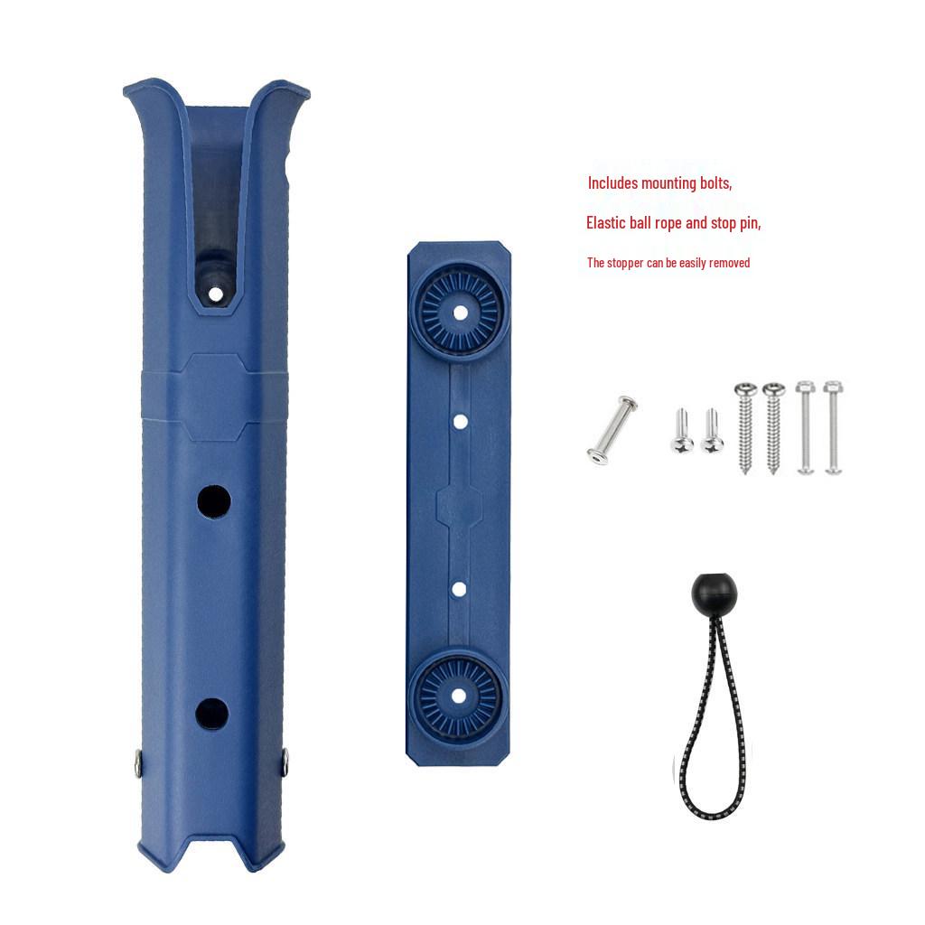Hole-Free Marine Single Fishing Rod Holder Tube for Motorcycle, Boat, Yacht, & Fishing Box