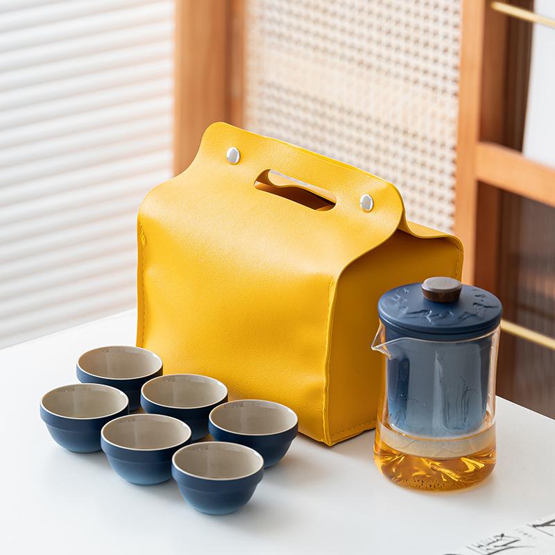 Business Annual Meeting Gifts Enterprise Practical Travel Tea Set Souvenirs Send Anniversary Gifts To Customers and Employees
