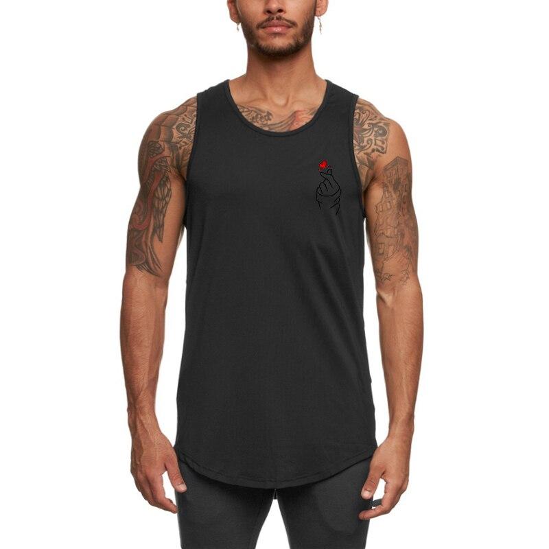 Muscleguys Gym Workout Tank Top Men Fitness Clothing Outdoor Jogging Sleeveless t-Shirts Summer Mesh Quick Dry and Breathable Top