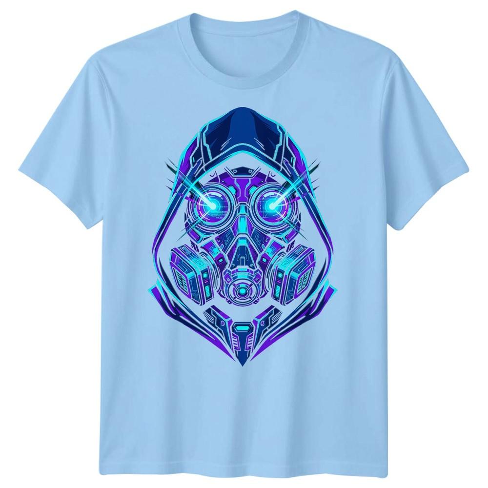 Gasmask Horror Unisexs T Shirt Toxic Mask Reaper Monster Air Graphic Tee S